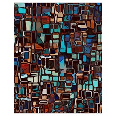 Mosaic Abstract Drawstring Bag (small)