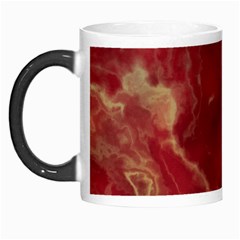 Marble Red Yellow Background Morph Mugs