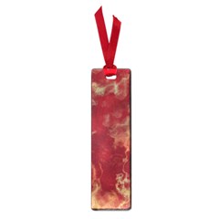 Marble Red Yellow Background Small Book Marks