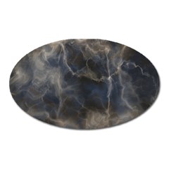 Marble Surface Texture Stone Oval Magnet by HermanTelo