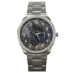 Marble Surface Texture Stone Sport Metal Watch