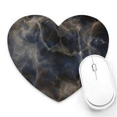 Marble Surface Texture Stone Heart Mousepads