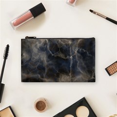 Marble Surface Texture Stone Cosmetic Bag (small)