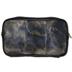 Marble Surface Texture Stone Toiletries Bag (two Sides) by HermanTelo