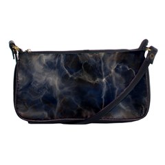 Marble Surface Texture Stone Shoulder Clutch Bag