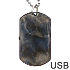 Marble Surface Texture Stone Dog Tag Usb Flash (two Sides)