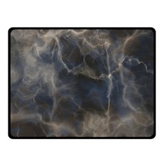 Marble Surface Texture Stone Double Sided Fleece Blanket (small) 