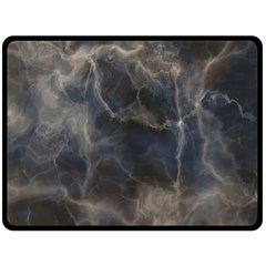 Marble Surface Texture Stone Double Sided Fleece Blanket (large) 