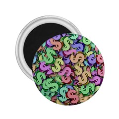 Money Currency Rainbow 2 25  Magnets by HermanTelo