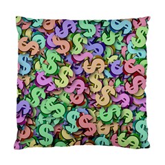 Money Currency Rainbow Standard Cushion Case (two Sides) by HermanTelo