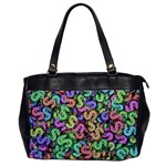 Money Currency Rainbow Oversize Office Handbag Front