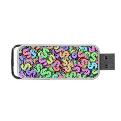 Money Currency Rainbow Portable Usb Flash (two Sides) by HermanTelo