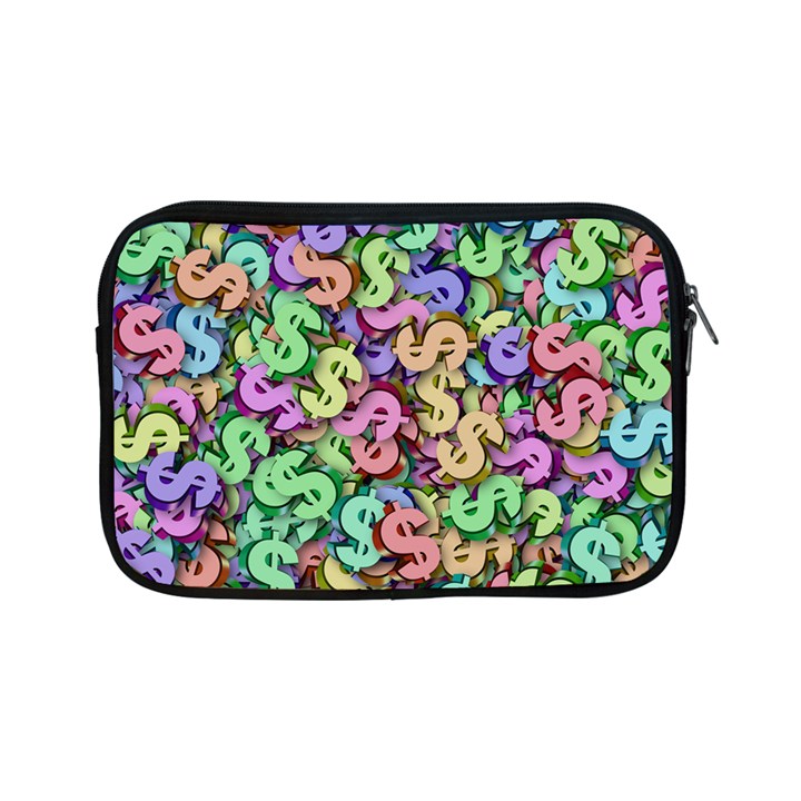 Money Currency Rainbow Apple iPad Mini Zipper Cases