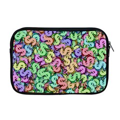 Money Currency Rainbow Apple Macbook Pro 17  Zipper Case by HermanTelo