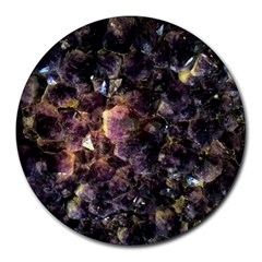 Amethyst Round Mousepads by WensdaiAmbrose