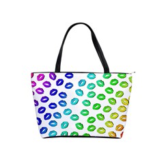 Kiss Mouth Lips Colors Classic Shoulder Handbag by HermanTelo