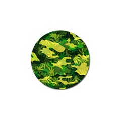 Marijuana Camouflage Cannabis Drug Golf Ball Marker (4 Pack) by HermanTelo