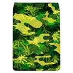 Marijuana Camouflage Cannabis Drug Removable Flap Cover (L) Front