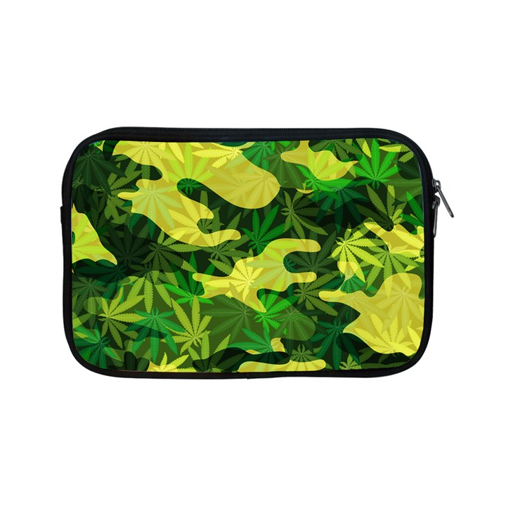 Marijuana Camouflage Cannabis Drug Apple iPad Mini Zipper Cases