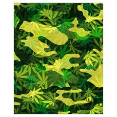 Marijuana Camouflage Cannabis Drug Drawstring Bag (small)