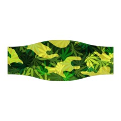 Marijuana Camouflage Cannabis Drug Stretchable Headband by HermanTelo