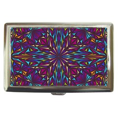 Kaleidoscope Triangle Curved Cigarette Money Case