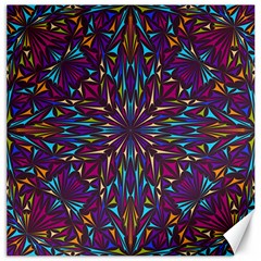 Kaleidoscope Triangle Curved Canvas 12  X 12  by HermanTelo