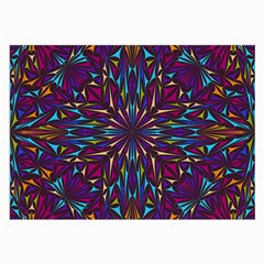 Kaleidoscope Triangle Curved Large Glasses Cloth (2 Sides)