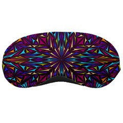 Kaleidoscope Triangle Curved Sleeping Mask by HermanTelo