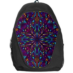 Kaleidoscope Triangle Curved Backpack Bag