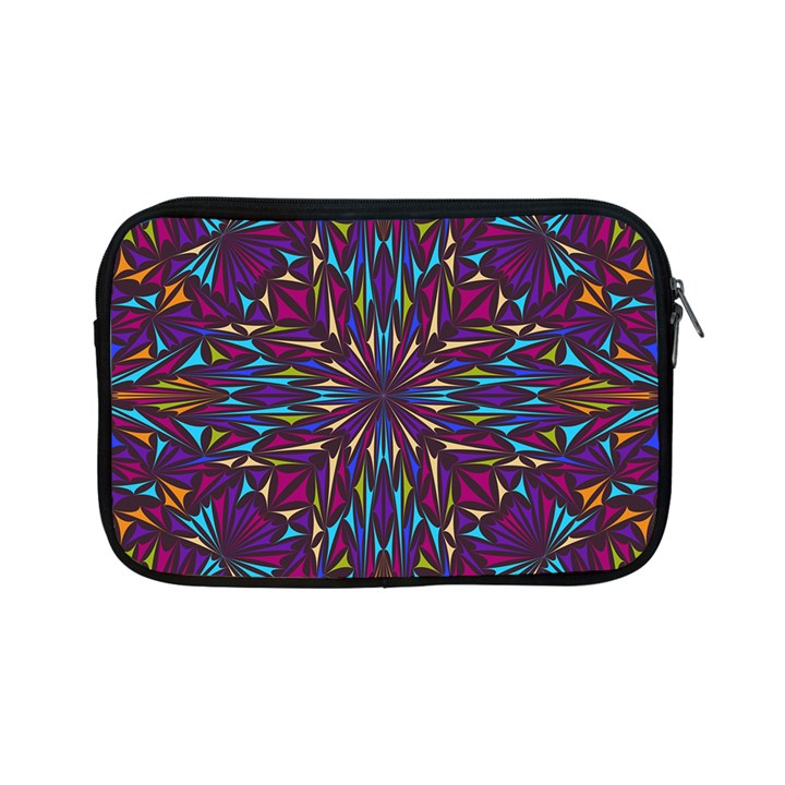 Kaleidoscope Triangle Curved Apple iPad Mini Zipper Cases