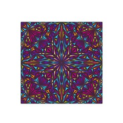 Kaleidoscope Triangle Curved Satin Bandana Scarf by HermanTelo