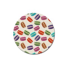 Macaron Bread Magnet 3  (round) by HermanTelo