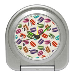 Macaron Bread Travel Alarm Clock