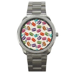 Macaron Bread Sport Metal Watch by HermanTelo