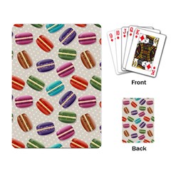 Macaron Bread Playing Cards Single Design