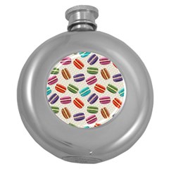 Macaron Bread Round Hip Flask (5 Oz)