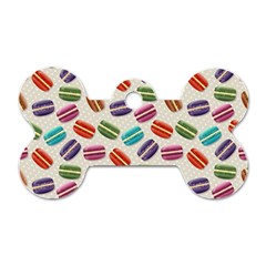 Macaron Bread Dog Tag Bone (one Side)