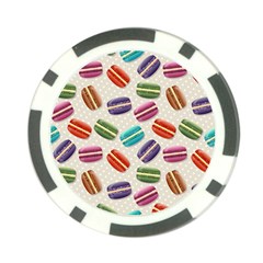 Macaron Bread Poker Chip Card Guard