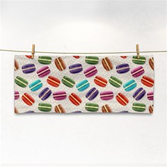 Macaron Bread Hand Towel by HermanTelo