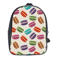 Macaron Bread School Bag (large)