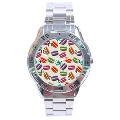 Macaron Bread Stainless Steel Analogue Watch