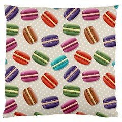 Macaron Bread Large Cushion Case (one Side)