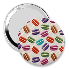 Macaron Bread 3  Handbag Mirrors by HermanTelo