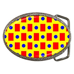 Pattern Circle Plaid Belt Buckles