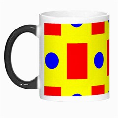 Pattern Circle Plaid Morph Mugs