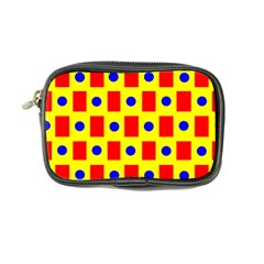 Pattern Circle Plaid Coin Purse