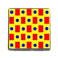 Pattern Circle Plaid Memory Card Reader (square 5 Slot)