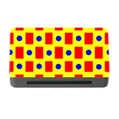 Pattern Circle Plaid Memory Card Reader With Cf