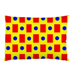 Pattern Circle Plaid Pillow Case (two Sides)